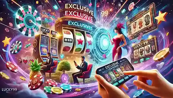 Tìm các tính năng độc quyền tại LUCKY99